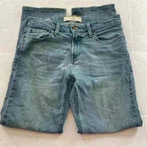 Hollister  Women's Classic Straight Eric Flex  Denim Blue Jeans Size W30 L30